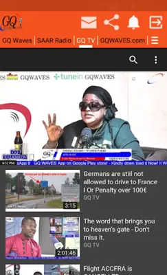 GQ WAVES RADIO android App screenshot 5